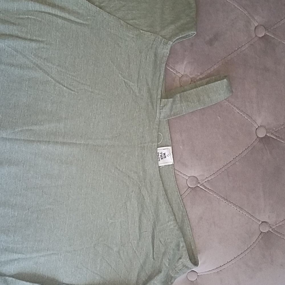 Free People Green Top We The Free - Picture 3 of 6